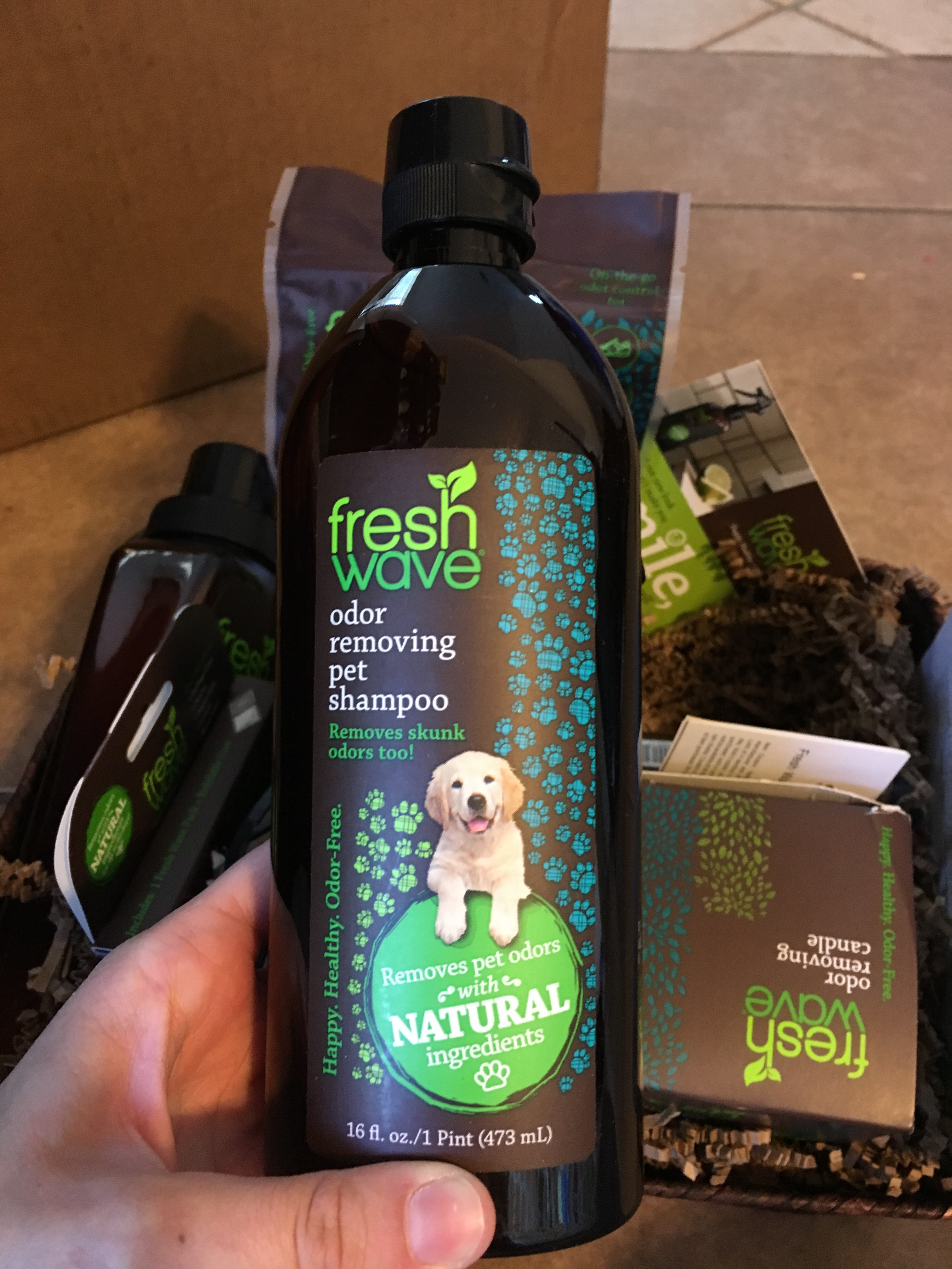 fresh wave pet shampoo